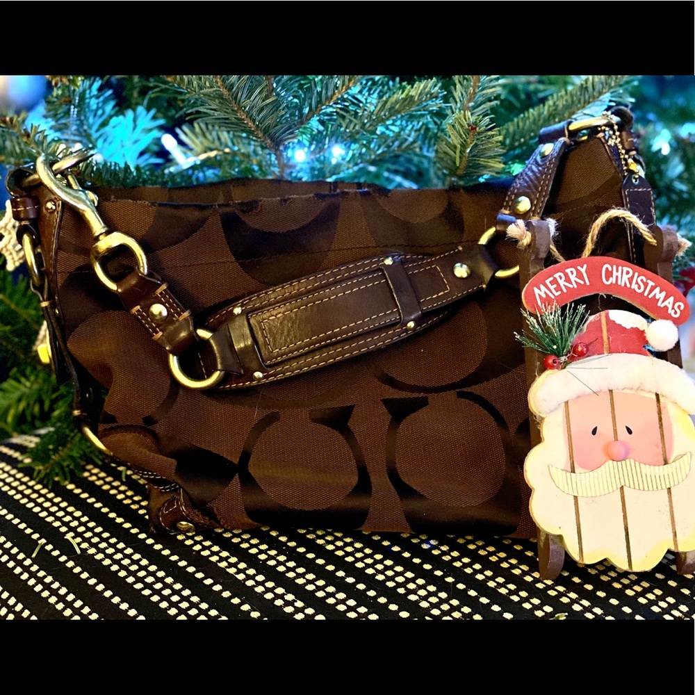 Coach Large Brown Purse Excellent condition